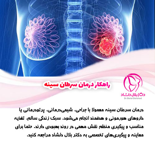 درمان سرطان سینه در کرج